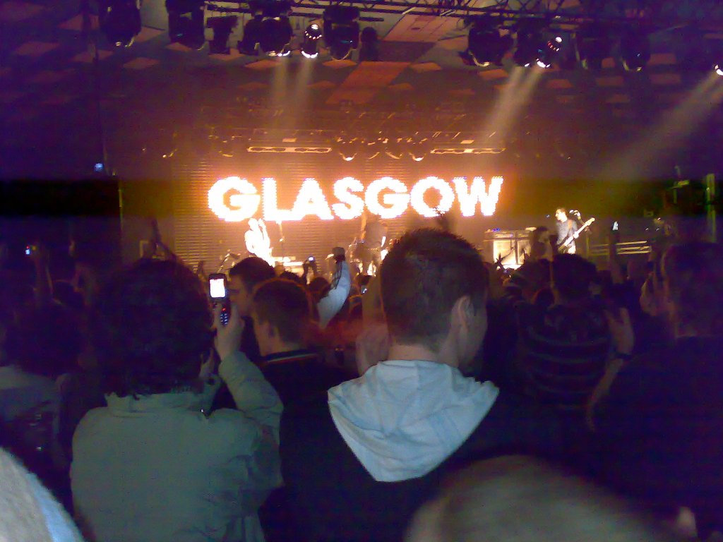 A gig at Barrowlands